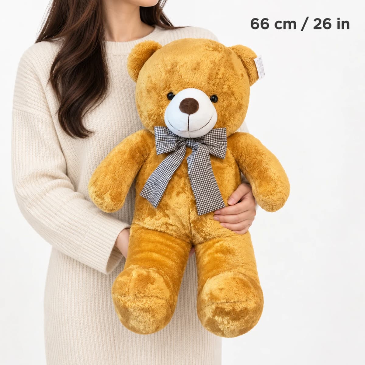 26" Dark Brown Teddy Bear
