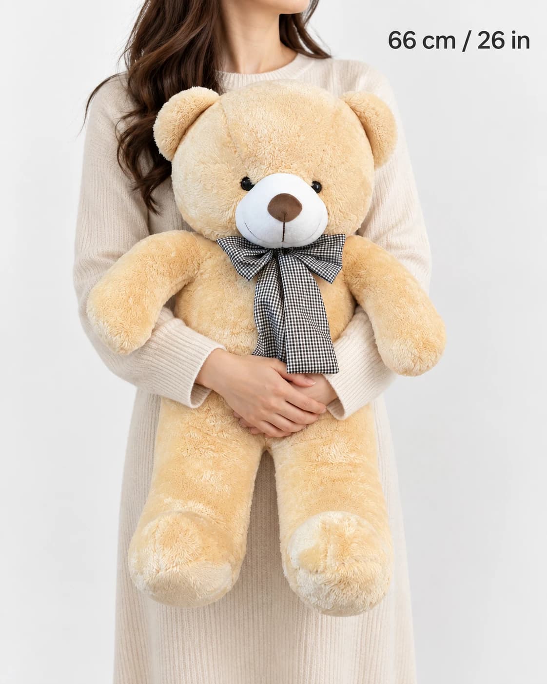26" Light Brown Teddy Bear (scale)