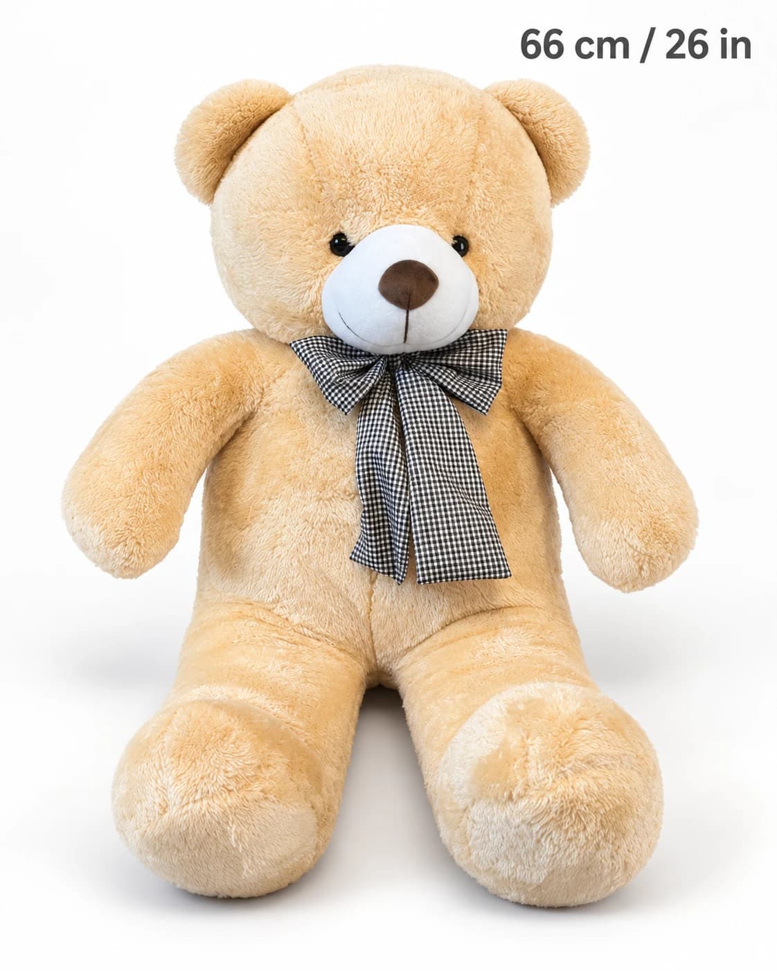 26" Light Brown Teddy Bear (solo)
