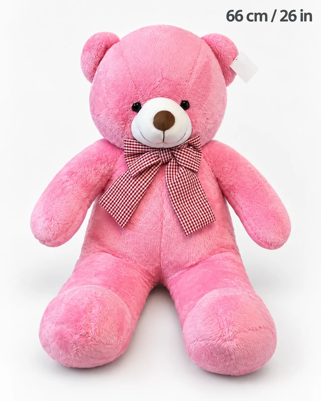 26" Pink Teddy Bear (solo)