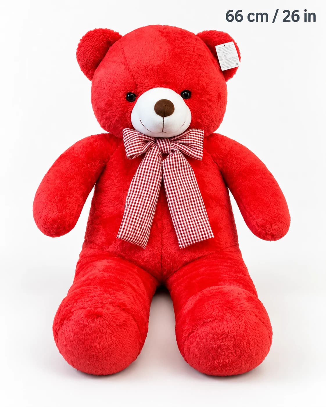 26" Red Teddy Bear (solo)