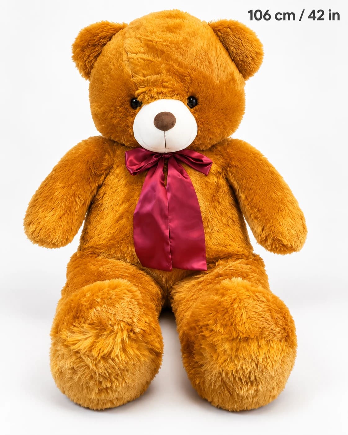 42" Dark Brown Teddy Bear (solo)